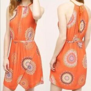 Anthropologie Halter dress